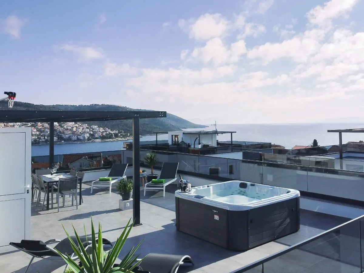 Penthouse Adriatic Blue Apartment Trogir