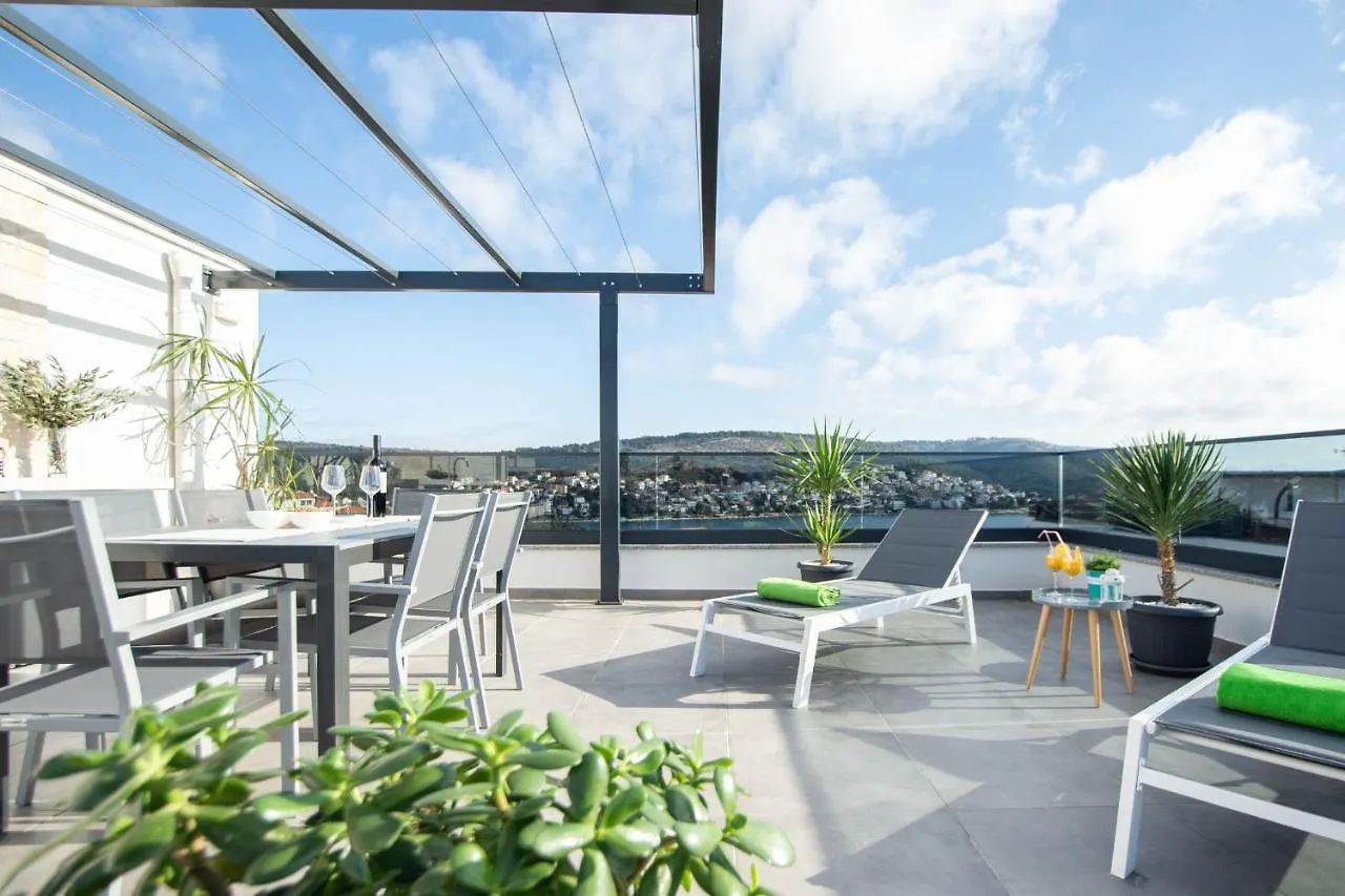 Penthouse Adriatic Blue Apartment Trogir